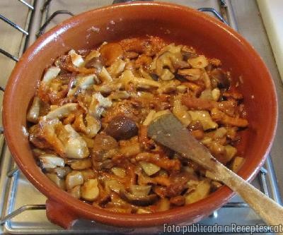 Saltejat de bolets variats